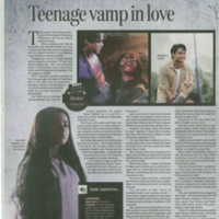 Teenage Vamp In Love