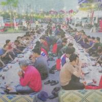 Program berbuka puasa ala Madinah do Kompleks Karangkraf menjadi satu kenangan manis buat pengunjung yang hadir.
