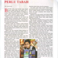 Penulis baru perlu tabah