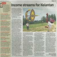 Income Stream For Kelantan