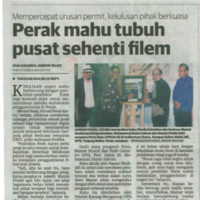 Perak Mahu Tubuh Pusat Sehenti Filem