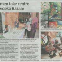 Local Craftsmen Take Centre Stage At Merdeka Bazaar