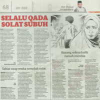 Selalu Qada Solat Subuh